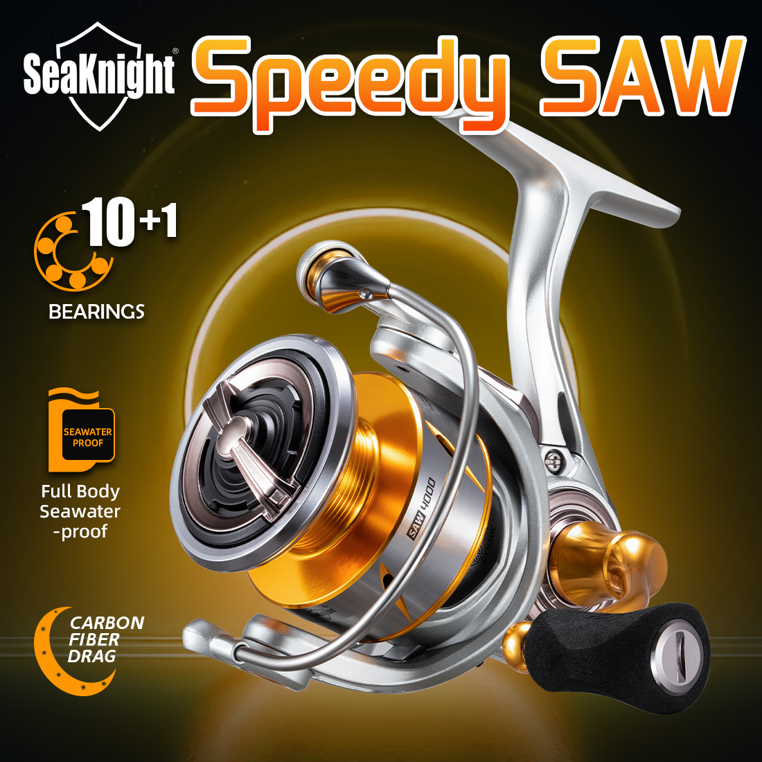 Daiwa Reel Bg - Reel Pancing Air Laut SeaKnight Brand