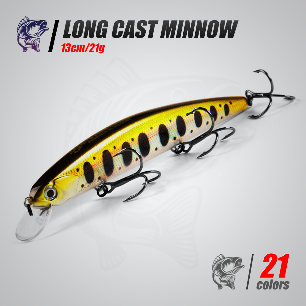 Fishing Lure Jerkbait - 1 Buah 13Cm/21G Umpan Atas Air