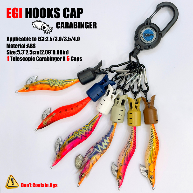 Topi Kait Jig Cumi-cumi dan Ak - Fishing Lure Accessories ulasan dan harga