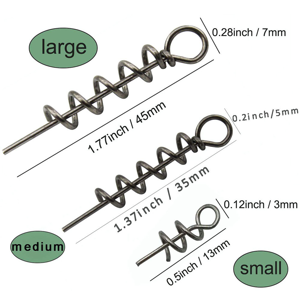 30pcs Stainless Steel Spring L - Fishing Lure Accessories ulasan dan harga