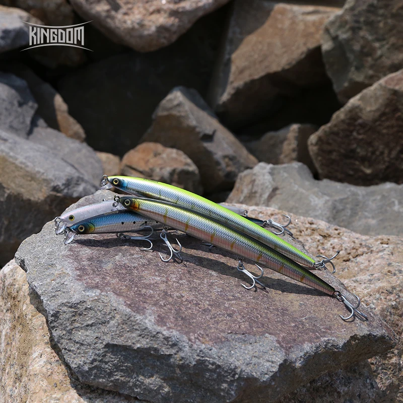 Umpan Pancing Kingdom Long Cas - Fishing Lure Jerkbait ulasan dan harga