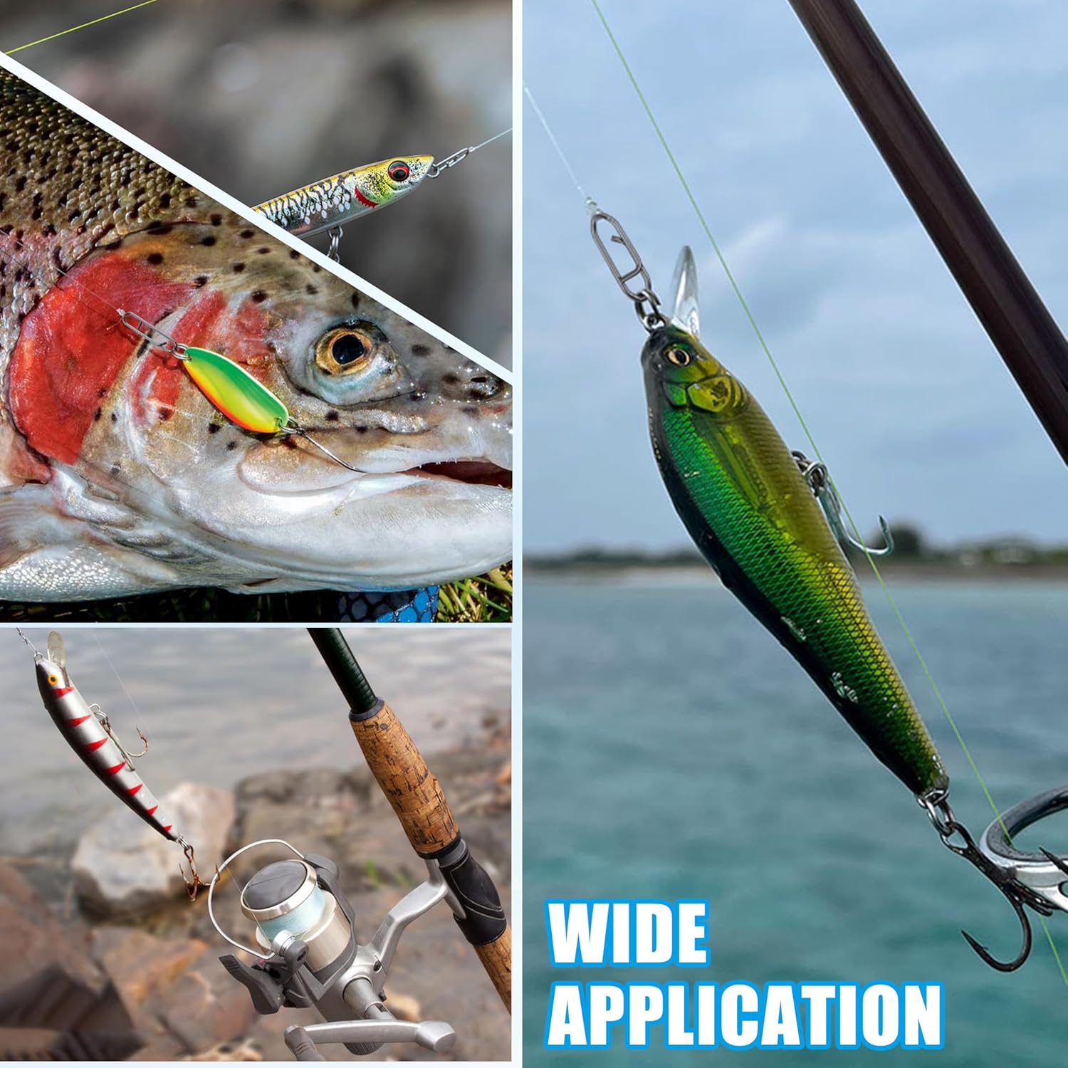 Kit Snap Pancing 9KM 110pcs Kl - Fishing Lure Accessories ulasan dan harga